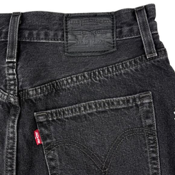 Levi's High-Rise Studded Denim Skirt Size 25 - Picture 9 of 9